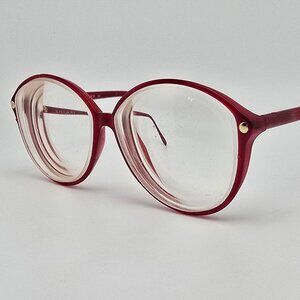Silhouette SPX M 1156 /20 C 5560 Red Oversized Eyeglasses Frame Austria 55mm